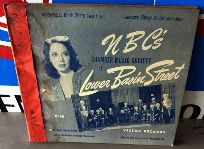 Vintage Record Set- "Lower Basin Street"