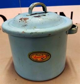 Vintage Amsco Lidded Pot