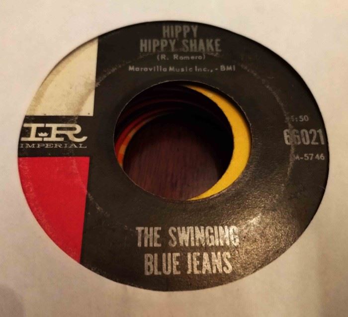 Vintage 45 Record- Swinging Blue Jeans