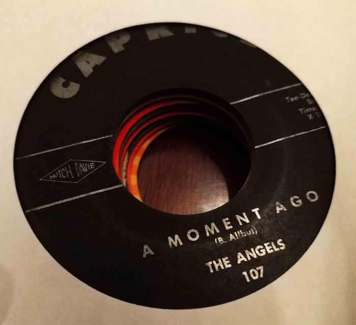 Vintage 45 Record- The Angels