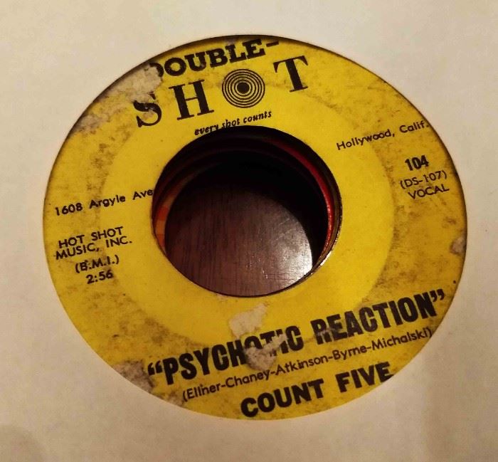 Vintage 45 Record- Count Five