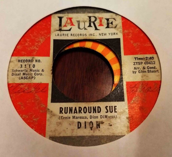 Vintage 45 Record- Dion