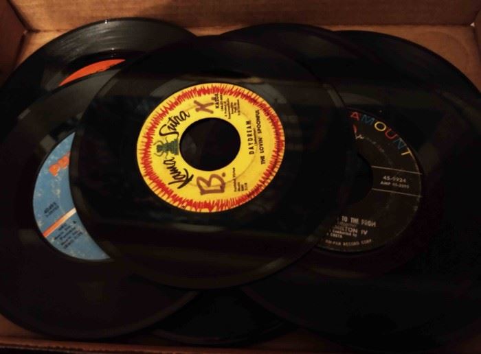 Box Lot- Vintage 45 Records