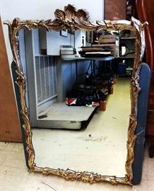 Antique Gold Gilded Mirrror