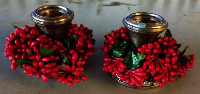 Sterling Silver Candle Sticks