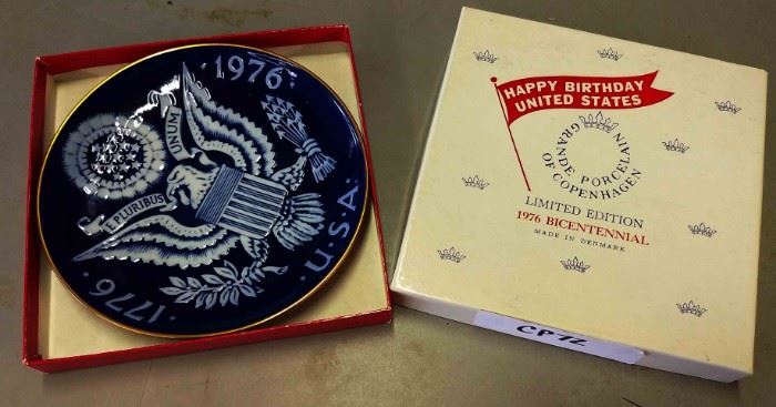 Bi-Centennial Plate