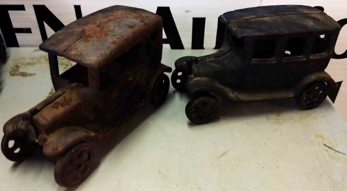 Vintage Cast Iron Cars