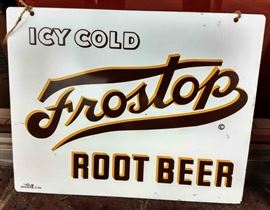 Vintage Frostop Metal Sign