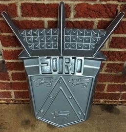 1950s Car Dealership Ford Wall Decor