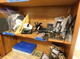 Helicopter and train parts