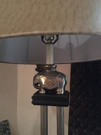 Elephant floor lamp