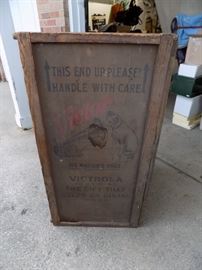 Victrola shipping container/box.
