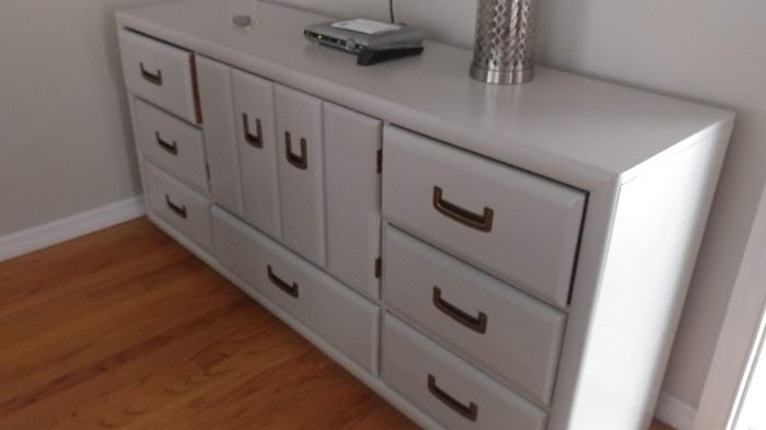 modern white dresser