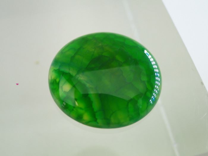 Green Dragon Vein Agate Stone