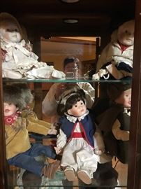 Ashton-Drake porecelin dolls