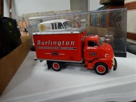 1 vintage metal milk trucks