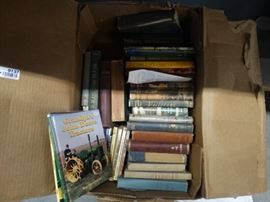 Box of Vintage books
