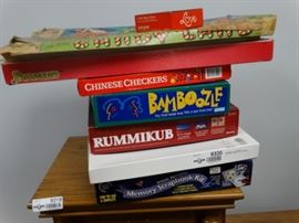 Lot of assorted board games