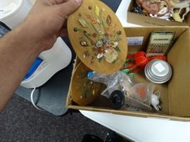 Lot of old toys, decor, misc