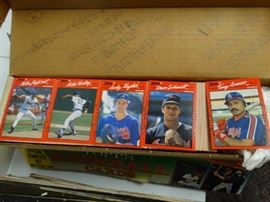vintage baseball cards1990 Don Russ complete set.