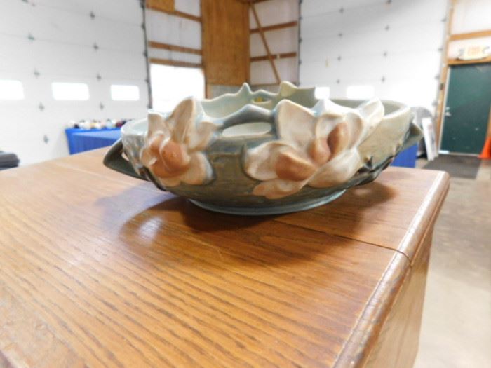 Roseville pottery bowl