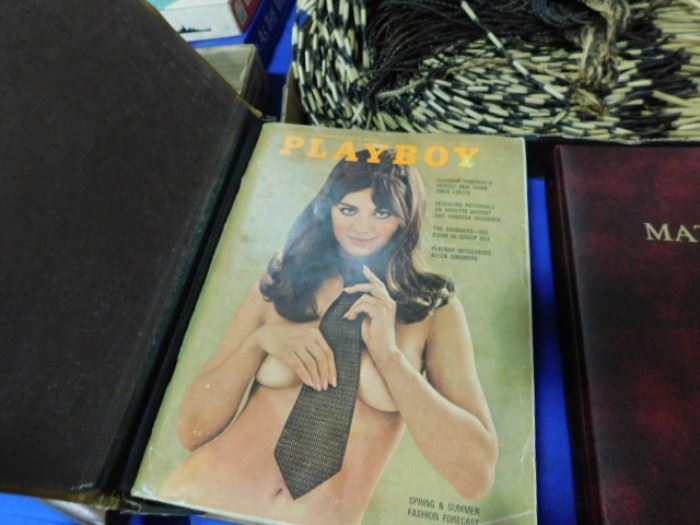 Vintage 1969 Playboy magazines