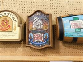 Special export beer sign