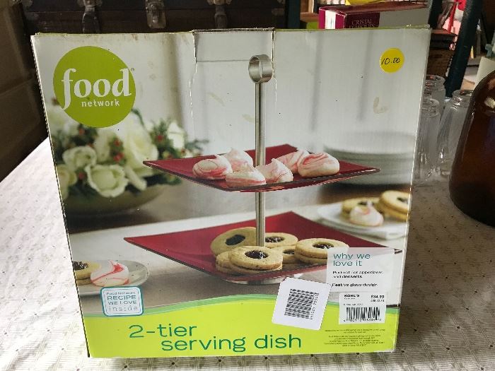 Food Network-2-tier Serving Dish