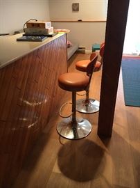 pub stools and table