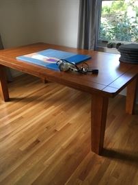 Large farm style table