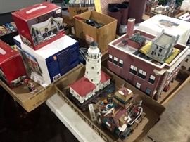 "Backdraft" firehouse replica from movie.  On Live Auctioneer".