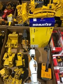 Komatsu and tons of Cat items Toys