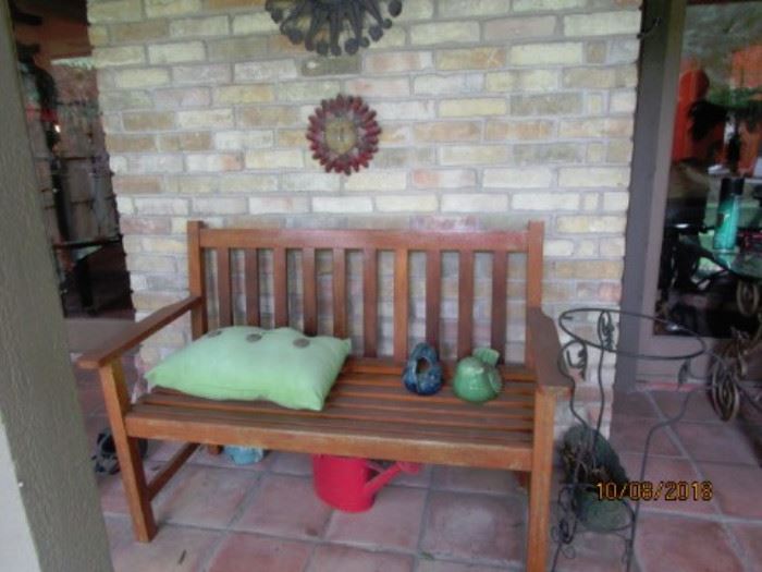 patio bench