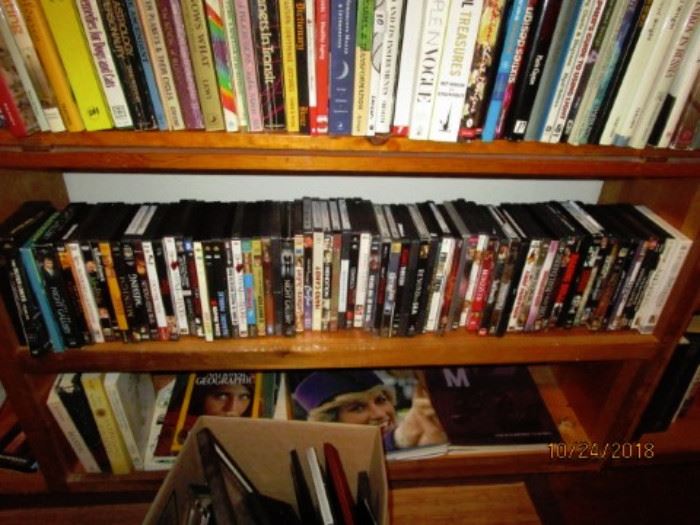 dvd's and books