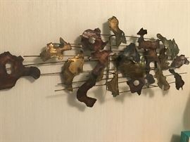 Metal sculpture/wall art