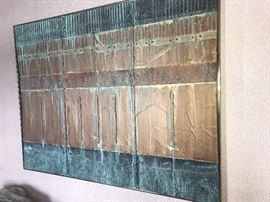 Wall art, signed by deBarde