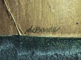 Signature of deBarde