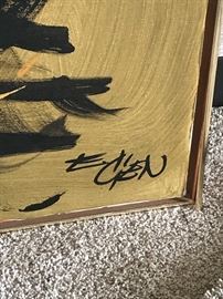 Etta Benjamin Cien's signature