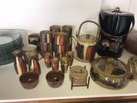 Mid century stoneware