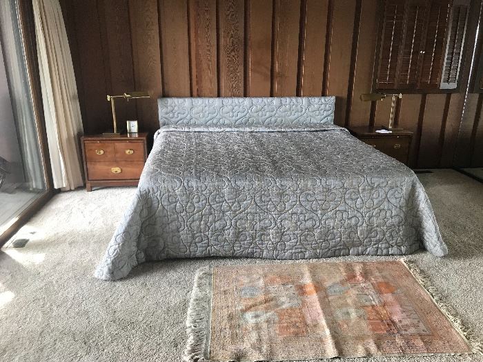 King bed, and other pieces of the Hickory White bedroom suite
