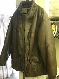 Eddie Bauer leather jacket