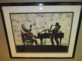 "JAZZ" LIMITED ADDITION PRINT
AMOS AMIT BATIK (signed & numbered)