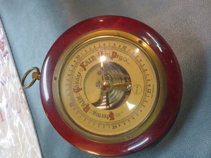 WELBY BAROMETER
WEST GERMANY
