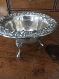 STERLING FOOTED MAYONNAISE BOWL
S KIRK & SON
