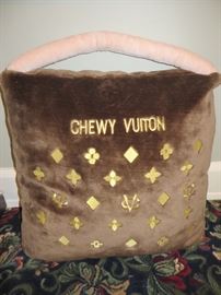 CHEWY VUITTON DOG BED
