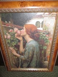 "THE SOUL OF THE ROSE"  oil on canvas print
JOHN WILLIAMS WATERHOUSE
