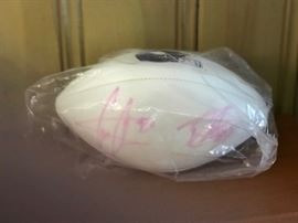 signed by Randy Moss and Chris Carter