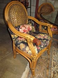 One of 4 armchairs