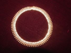 18k Gold Necklace, marked as 750 120 VI(Vicenza, Italy)