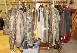 Nice selection of mens sporting clothing